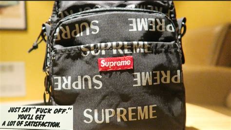 supreme shoulder bag 3m replica|is your supreme bag real.